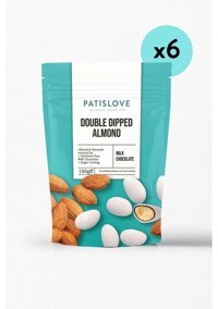 Patiswiss Draje Bademli Çikolata 6x100 gr
