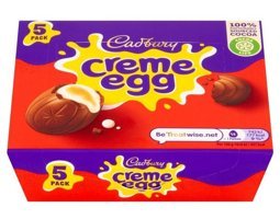 Cadbury Creme Egg With Soft Fondant Centre Sütlü Çikolata 200 gr