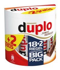 Ferrero Duplo Fındıklı Çikolata 20x364 gr
