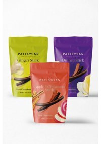 Patiswiss Çubuk Bitter Çikolata 3x80 gr