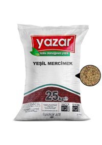 Yazar Yeşil Mercimek 25 kg