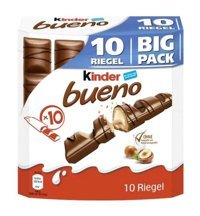 Kinder Bueno Fındıklı Çikolata 10x215 gr
