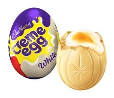 Cadbury White Creme Egg Sütlü Çikolata 40 gr