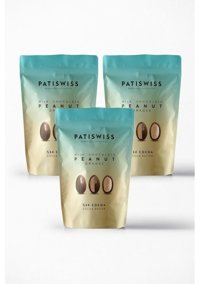 Patiswiss Draje Yer Fıstıklı Çikolata 3x80 gr