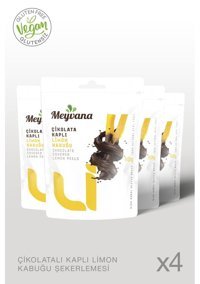Meyvana Çubuk Limonlu Çikolata 4x80 gr