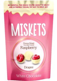 Miskets Ahududulu Çikolata 80 gr