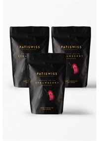 Patiswiss Draje Çilekli Çikolata 3x80 gr