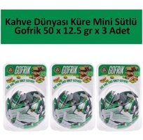 Kahve Dünyası Küre Mini Sütlü Çikolata 3x50 Adet
