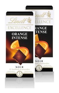Lindt Excelence Portakallı Bitter Çikolata 2x100 gr