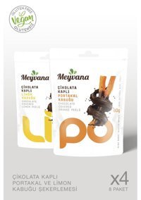 Meyvana Çubuk Limonlu-Portakallı Çikolata 4x80 gr