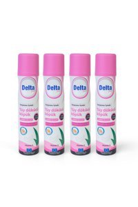 Delta Zex Hassas Ciltler İçin Tüm Vücut Genital Bölge Kadın Tüy Dökücü Sprey 4x200 ml