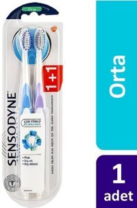 Sensodyne Çok Yönlü Koruma Yumuşak Manuel Yetişkin Diş Fırçası Beyaz 1+1