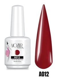 Mozıur A012 Bordo Kalıcı Parlak Oje