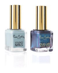 Pierre Cardin Travel Nails & Studio Nails Gri-Koyu Turkuaz Mat Oje