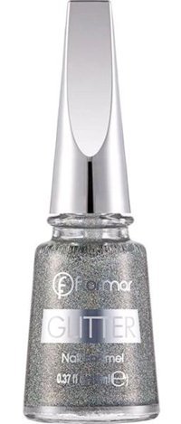 Flormar Holographic Silver 38 Holographic Silver Sedefli Oje