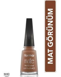 Flormar Matte Amber 40 Amber Mat Oje