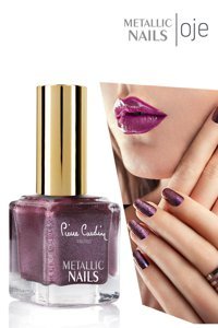 Pierre Cardin 124 Mürdüm Sedefli Oje