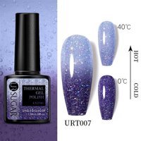 UrSugar URT007 Mavi-Lacivert Sedefli Oje