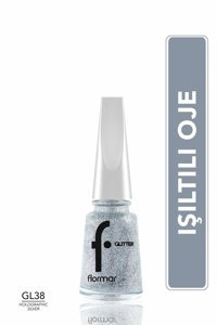 Flormar Gl38 Holographic Silver Sedefli Oje