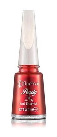 Flormar Pl384 Kırmızı Sedefli Oje