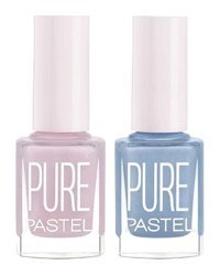 Pastel 611-612 Pembe-Mavi Parlak Oje