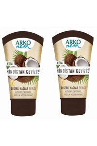 Arko Hindistan Cevizli Tüm Ciltler Organik Vegan Parfümlü El Kremi 2×60 ml