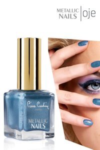 Pierre Cardin Metallic Nails Mavi Sedefli Oje
