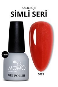 Momo S023 Kırmızı Kalıcı Parlak Oje
