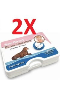 Nurse Harvey's Yedek Uçlu Nazal Burun Aspiratörü Seti 2 Paket