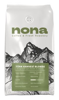 Nona Coffee Fresh Roastery Fresh Roastery Sade Açık Kavrulmuş Türk Kahvesi 250 gr