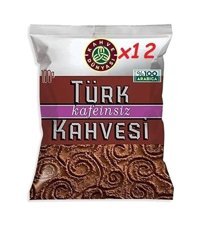 Kahve Dünyası Kafeinsiz Sade Orta Kavrulmuş Türk Kahvesi 12x100 gr