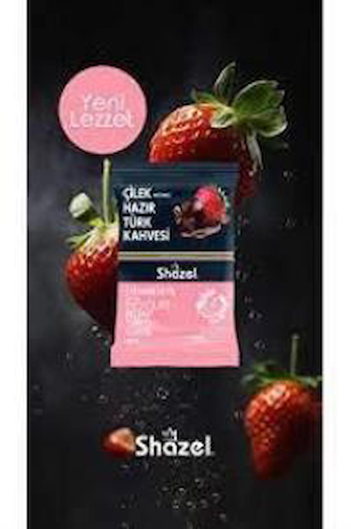 Shazel Çilekli Türk Kahvesi 12x100 gr