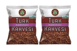 Kahve Dünyası Kafeinsiz Sade Orta Kavrulmuş Türk Kahvesi 2x100 gr