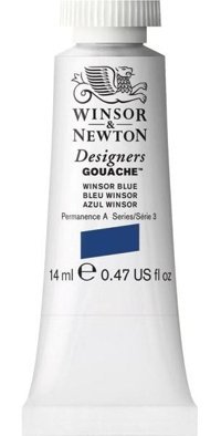 Winsor & Newton Designers 706 Tüp Mavi14 ml Guaj Boya