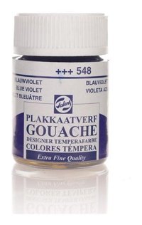 Talens 548 Violet Mavi 16 ml Guaj Boya