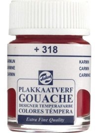 Talens Carmine Kırmızı 16 ml Guaj Boya