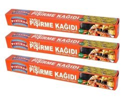 Pratikon Hazır Kesilmiş Pişirme Kağıdı 3x8 Adet