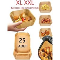 Uzaypix Kare Tabak Airfryer Pişirme Kağıdı 25 Adet