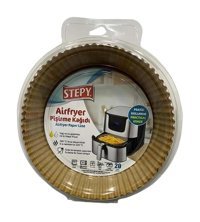 Stepy Airfryer Pişirme Kağıdı 20 Adet