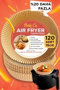 Party Ca Yuvarlak Airfryer Pişirme Kağıdı 120 Adet