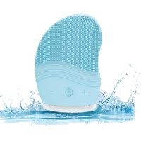 Mf Product Allure 0158 Tüm Ciltler İçin 1 Başlıklı Fırçalı Silikon Şarjlı Titreşimli Yüz Temizleme Cihazı Turkuaz
