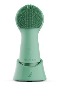Nautica PC130 Sonic 400 mAh Normal Ciltler İçin Silikon Şarjlı Titreşimli Yüz Temizleme Cihazı Yeşil