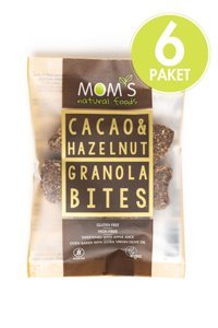 Mom's Natural Foods Glutensiz Fındıklı Kakaolu Granola 6x38 gr