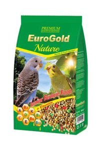 Eurogold Premium Nature Kabuksuz Tahıllı Vitaminli Yavru Kuş Yemi 500 gr