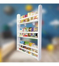 Emdief Home 3 Raflı Mdf 60 x 90 x 9 cm Beyaz Kitaplık