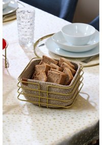 Edora Home Altın Ekmek Kutusu