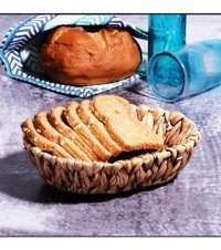 Jhtshop Oval Hasır Ekmek Kutusu