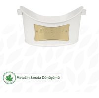 Lin Metal Ln1205 Beyaz Ekmek Kutusu