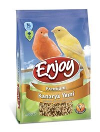 Enjoy Kabuklu Kenevirli Vitaminli Yetişkin Kuş Yemi 400 gr