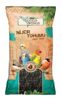 Grold Wingrs Kabuksuz Nijer Tohumlu Yetişkin Kuş Yemi 250 gr